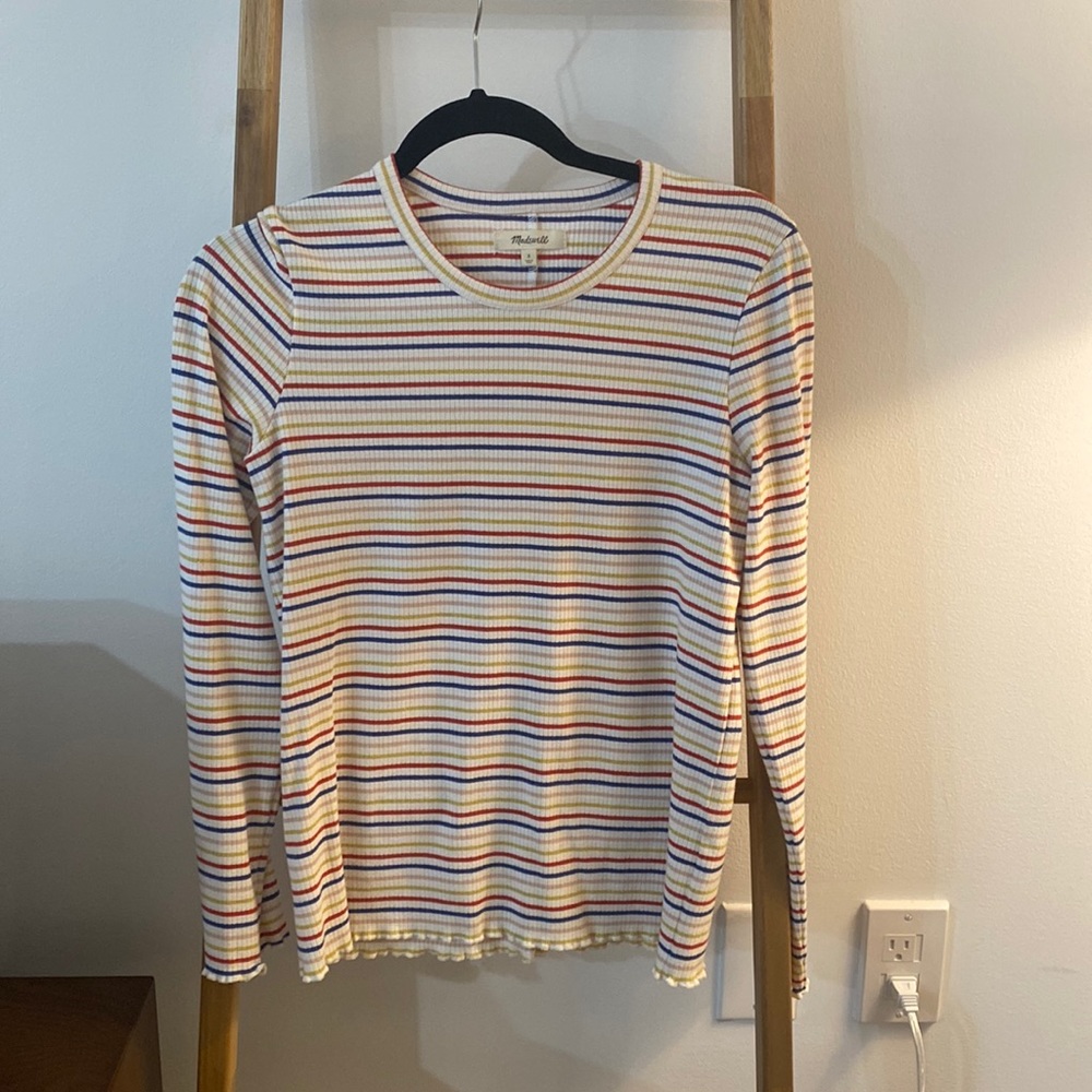 Madewell striped long sleeve